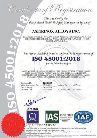 ISO 45001:2018